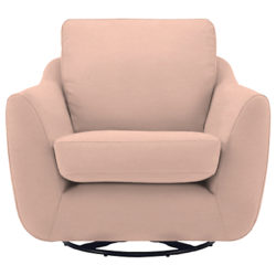 G Plan Vintage The Sixty Seven Swivel Armchair Brush Rose